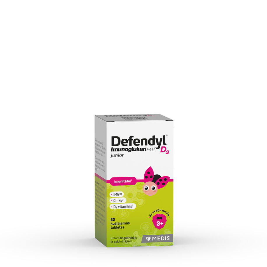 Defendyl-Imunoglukan P4H® D3 Junior Latvija