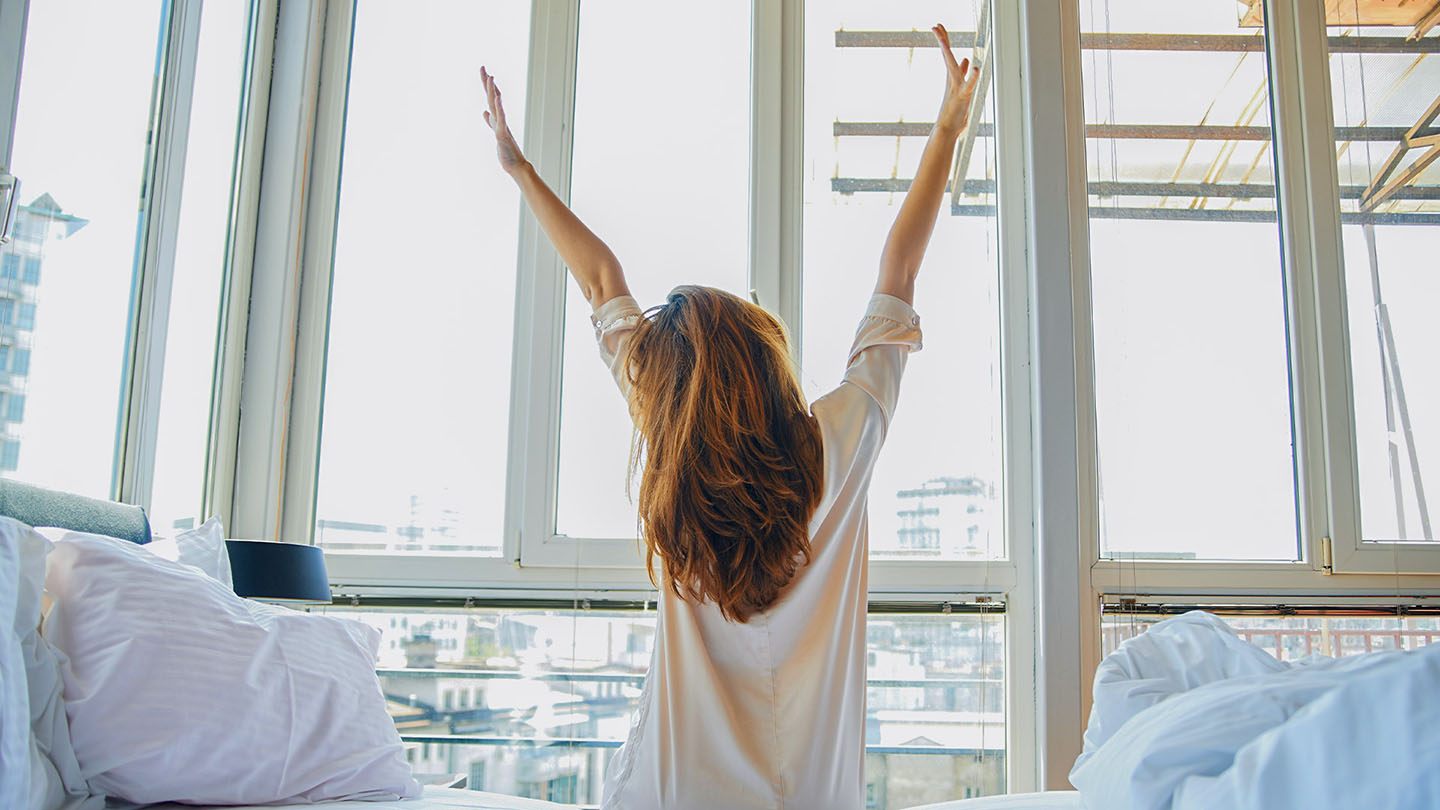 Pamosties pie loga; atpūta ir atslēga uz atveseļošanos no slimības.