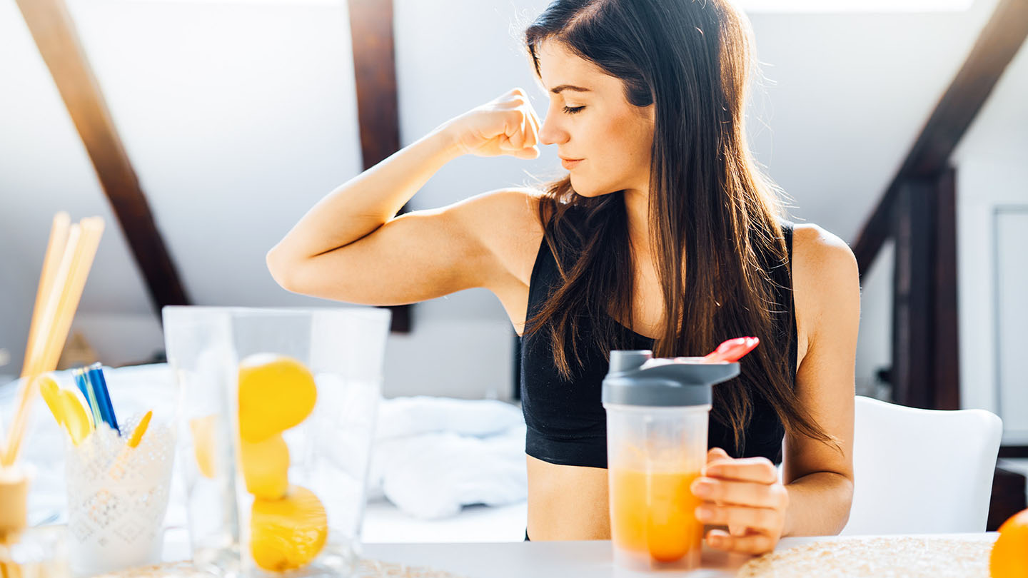 Veselīgs uzturs un sports.